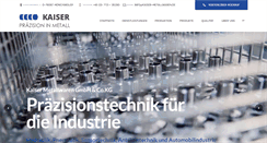 Desktop Screenshot of bischoff-metallwaren.de